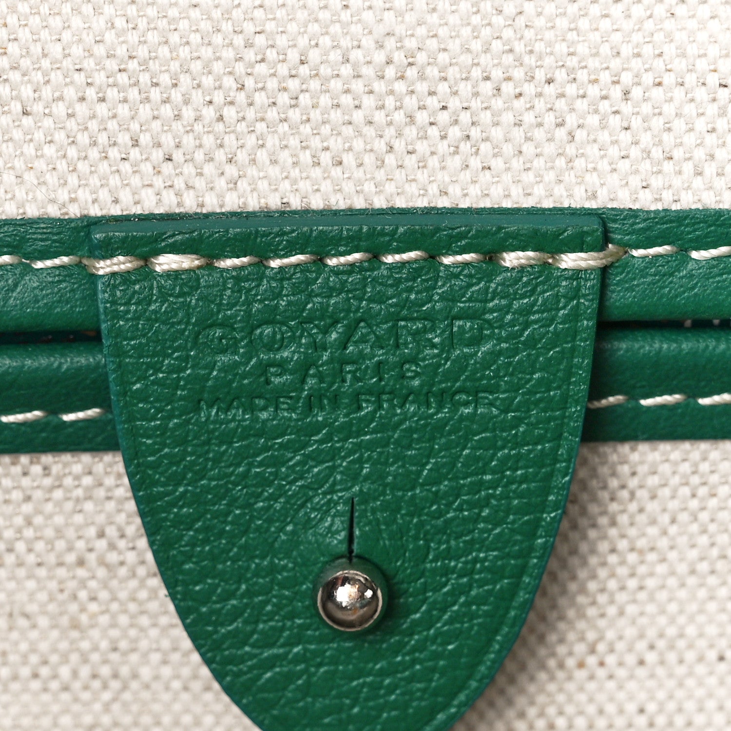 Goyard Goyardine Artois PM Green 7 of 10