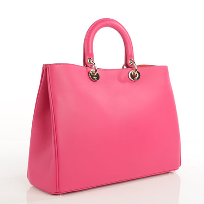 Christian Dior Smooth Calfskin Large Diorissimo Fuchsia 6 of 12