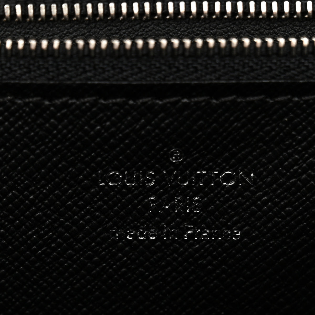 Epi Pochette Sellier Dragonne Clutch Black