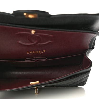 Chanel Caviar Quilted Medium Double Flap Black 5 of 11