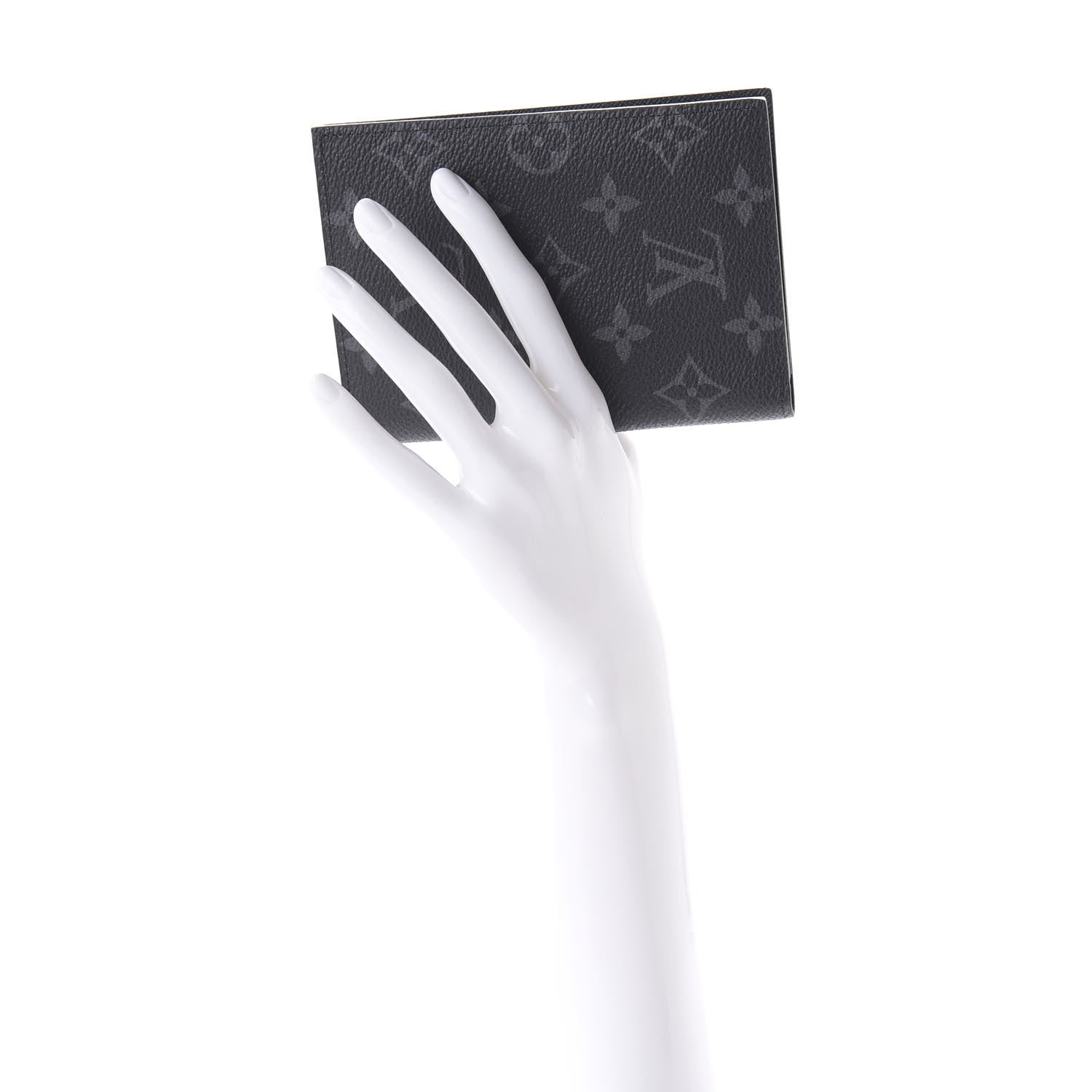 Louis Vuitton Monogram Eclipse Passport Cover 2 of 9