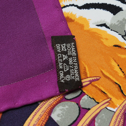 Hermes Silk Tiger Royal Scarf 70 7 of 7