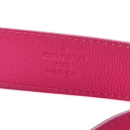 Louis Vuitton Taurillon Calfskin Essential V 30mm Belt 85 34 Fuchsia 5 of 9