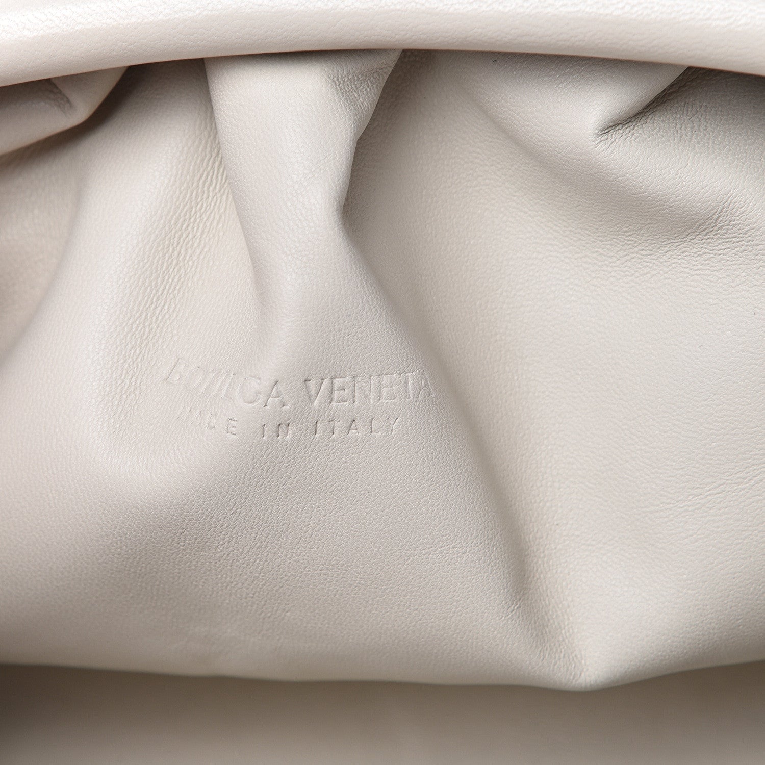Bottega Veneta Nappa Maxi Intreccio The Pouch Oversized Clutch Plaster 5 of 6