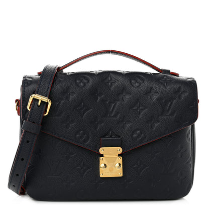Louis Vuitton Empreinte Pochette Metis Marine Rouge 1 of 11