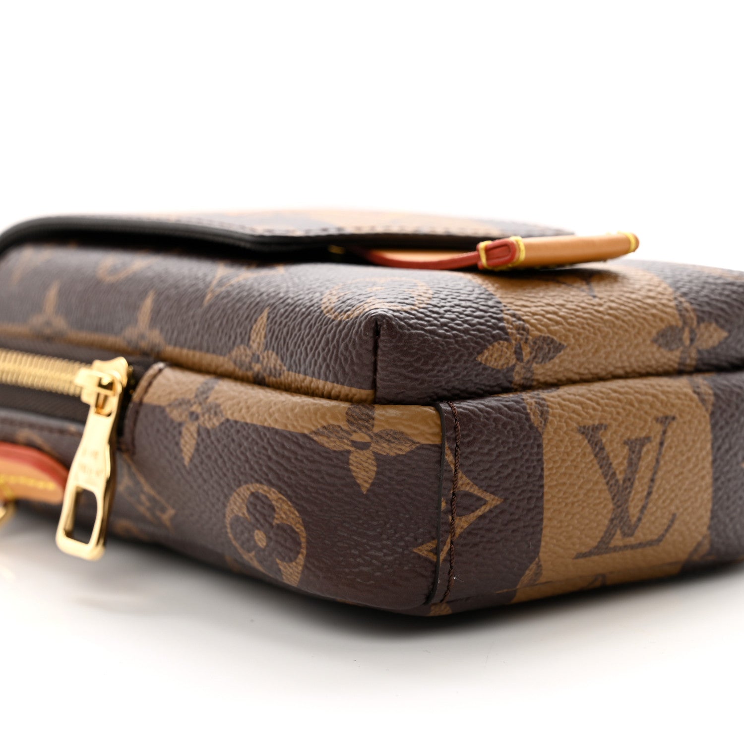 Louis Vuitton X NIGO Reverse Monogram Flat Double Phone Pouch 7 of 8