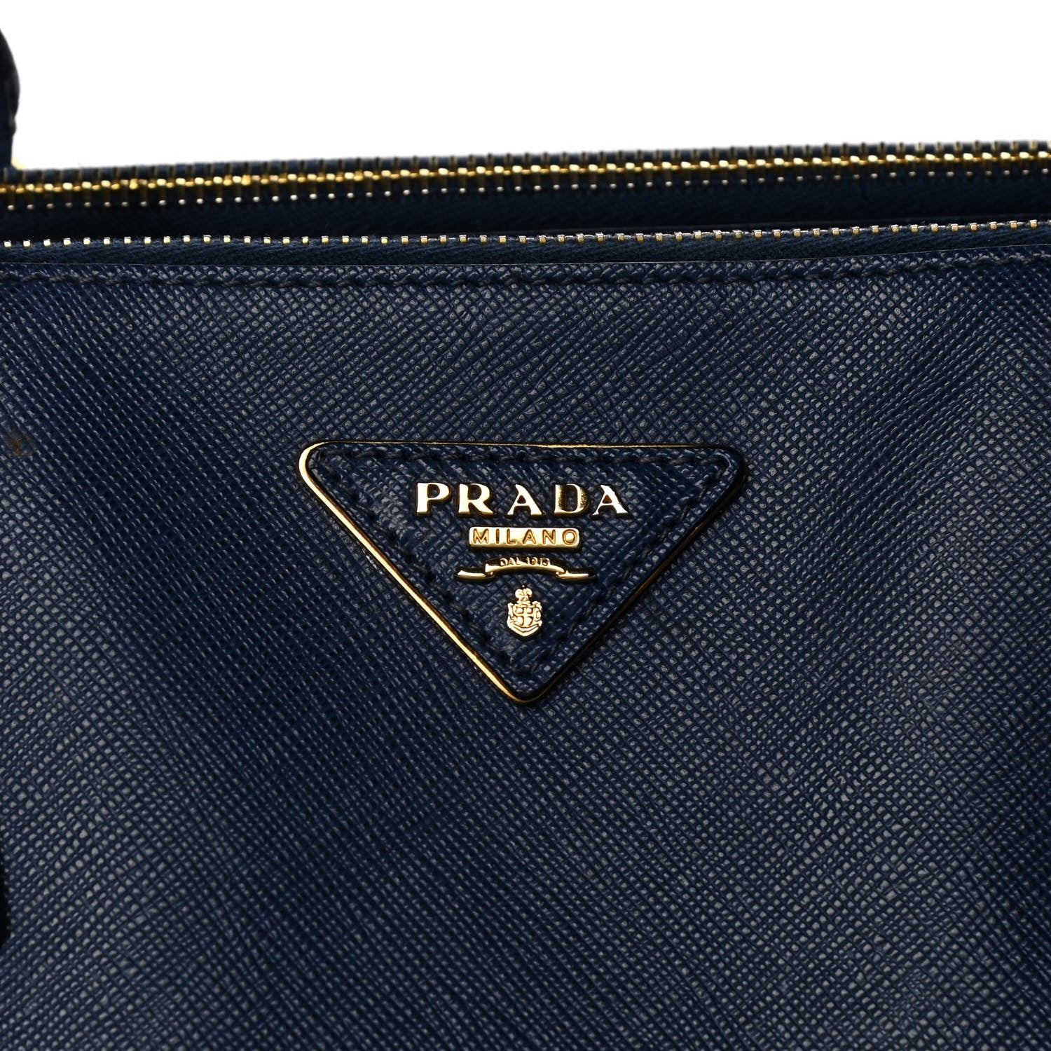 Prada Saffiano Lux Extra Large Galleria Double Zip Tote Bluette 9 of 15