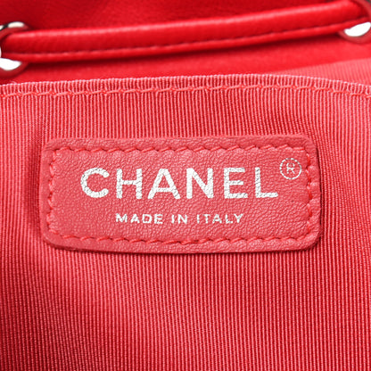 Chanel Lambskin Quilted Small Urban Spirit Backpack Red 6 of 10