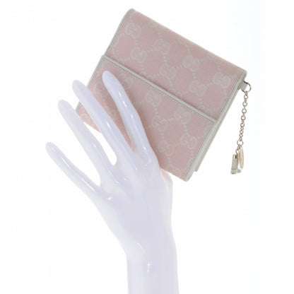 Gucci Monogram Jolicoeur Compact Wallet Pink 2 of 8