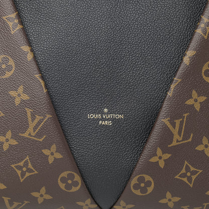 Louis Vuitton Monogram V Tote MM Black 7 of 10