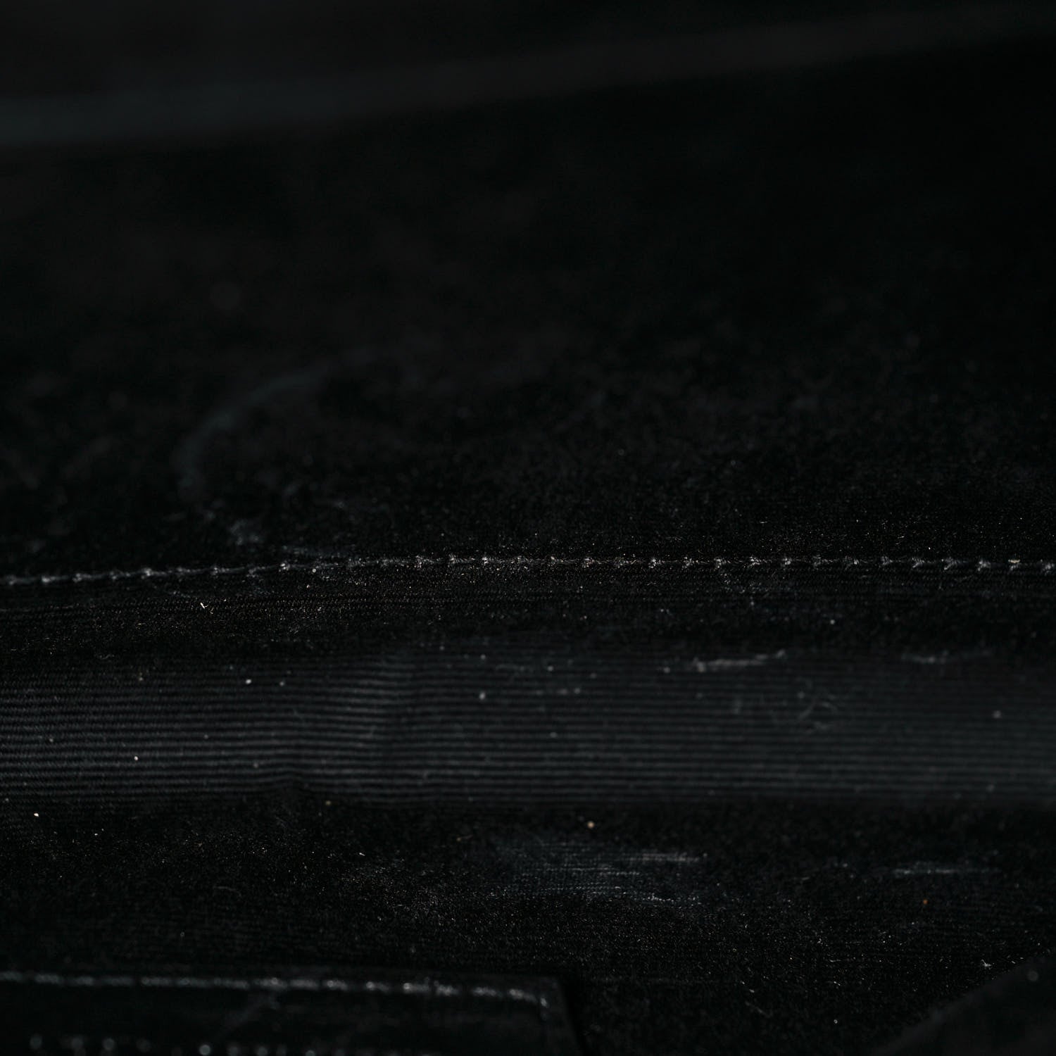 Saint Laurent Grain De Poudre Textured Mixed Matelasse Triquilt Monogram Clutch Dark Beige 12 of 12
