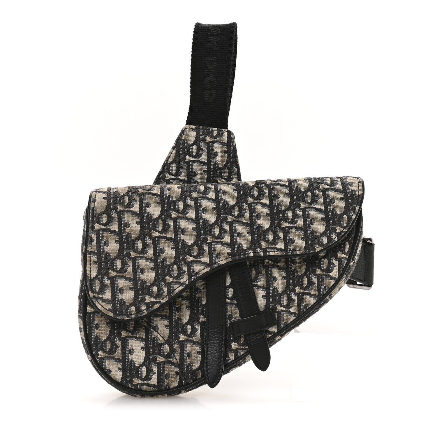 Oblique Mens Mini Saddle Bag Blue