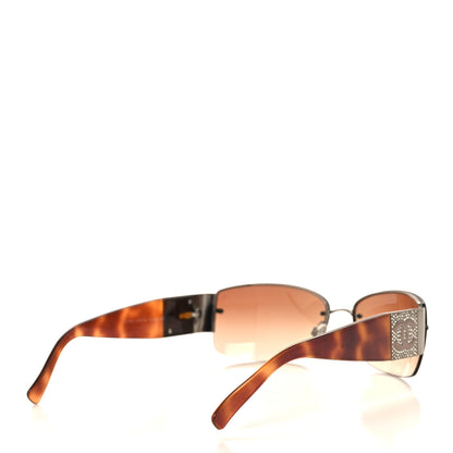 Chanel Crystal CC Sunglasses 4117-B Tortoise 4 of 7