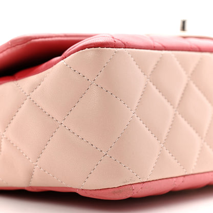 Chanel Lambskin Quilted Tri-Color Medium Valentine Charms Single Flap Pink 9 of 15