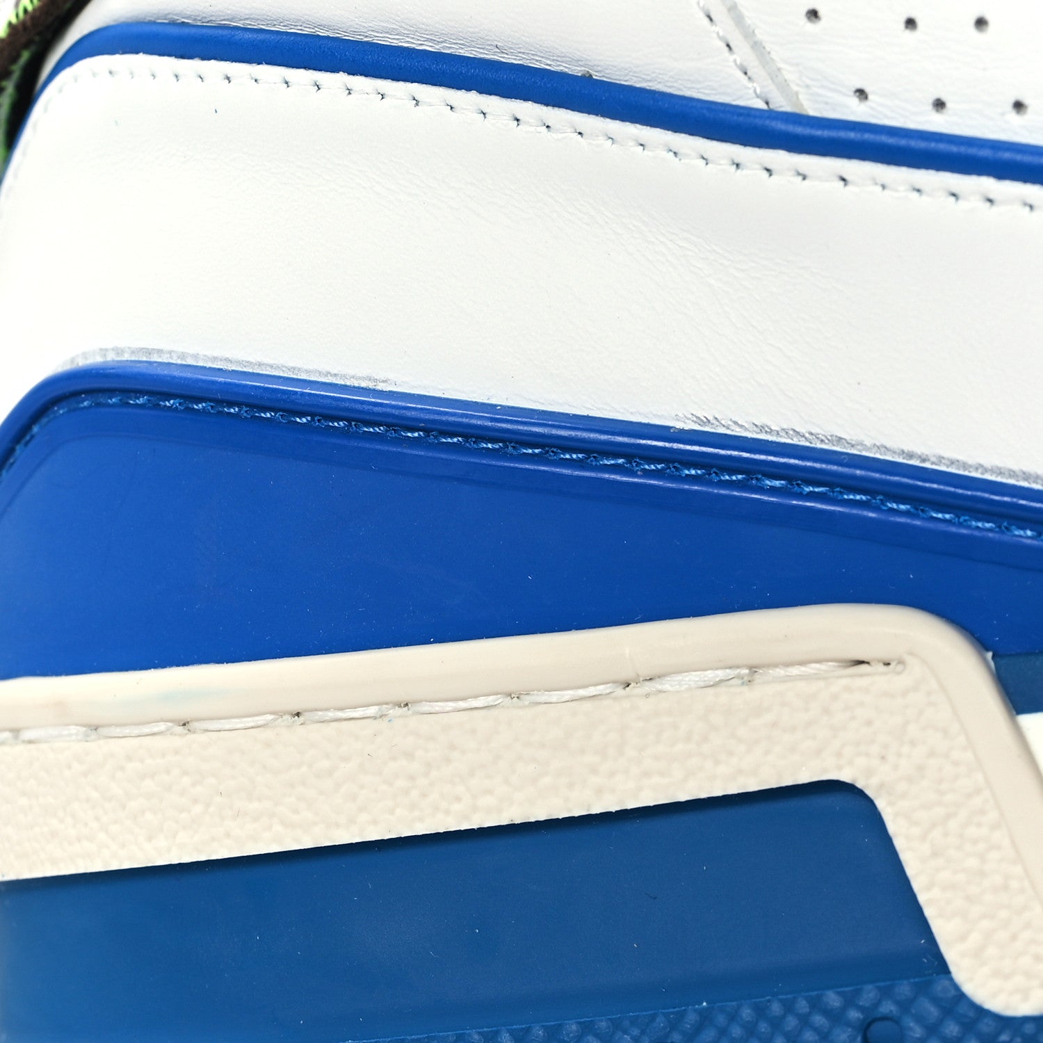 Louis Vuitton Calfskin Monogram Walk In The Park Mens LV Trainer Sneakers 9 Blue Multicolor 10 of 10