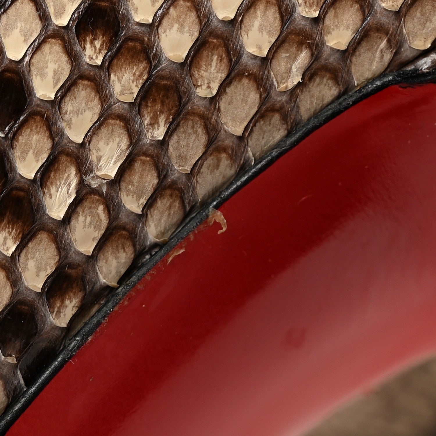 Christian Louboutin Snakeskin Alta Arielle A Talon Boots 38.5 15 of 16