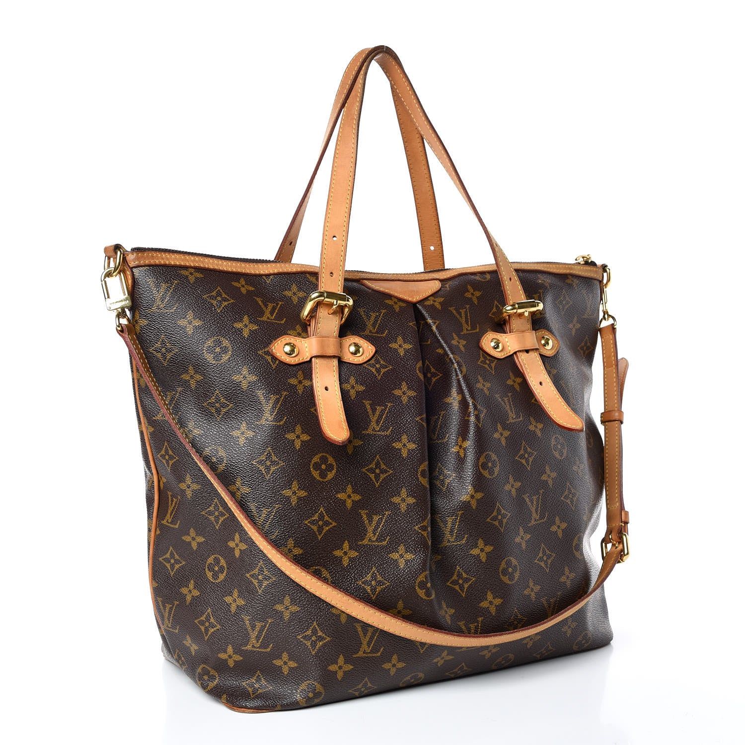 Louis Vuitton Monogram Palermo GM 3 of 19