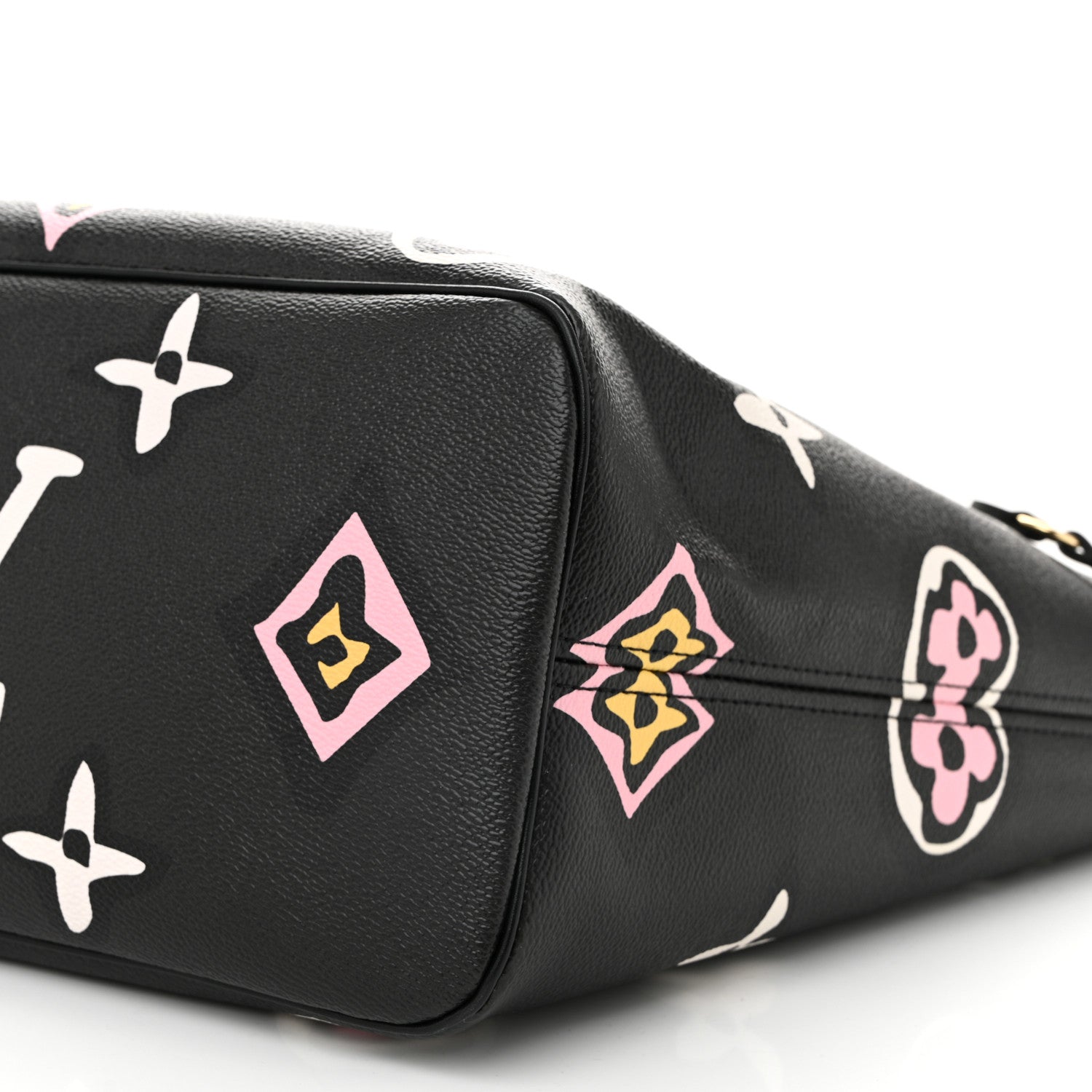 Louis Vuitton Monogram Giant Wild At Heart Neverfull MM Black 10 of 10