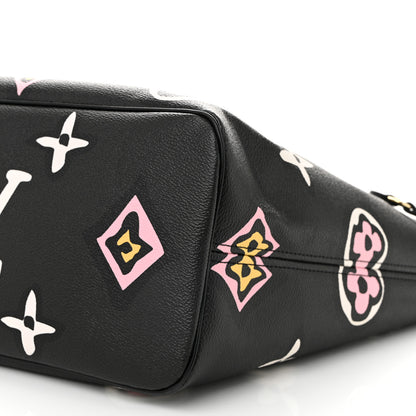 Louis Vuitton Monogram Giant Wild At Heart Neverfull MM Black 10 of 10