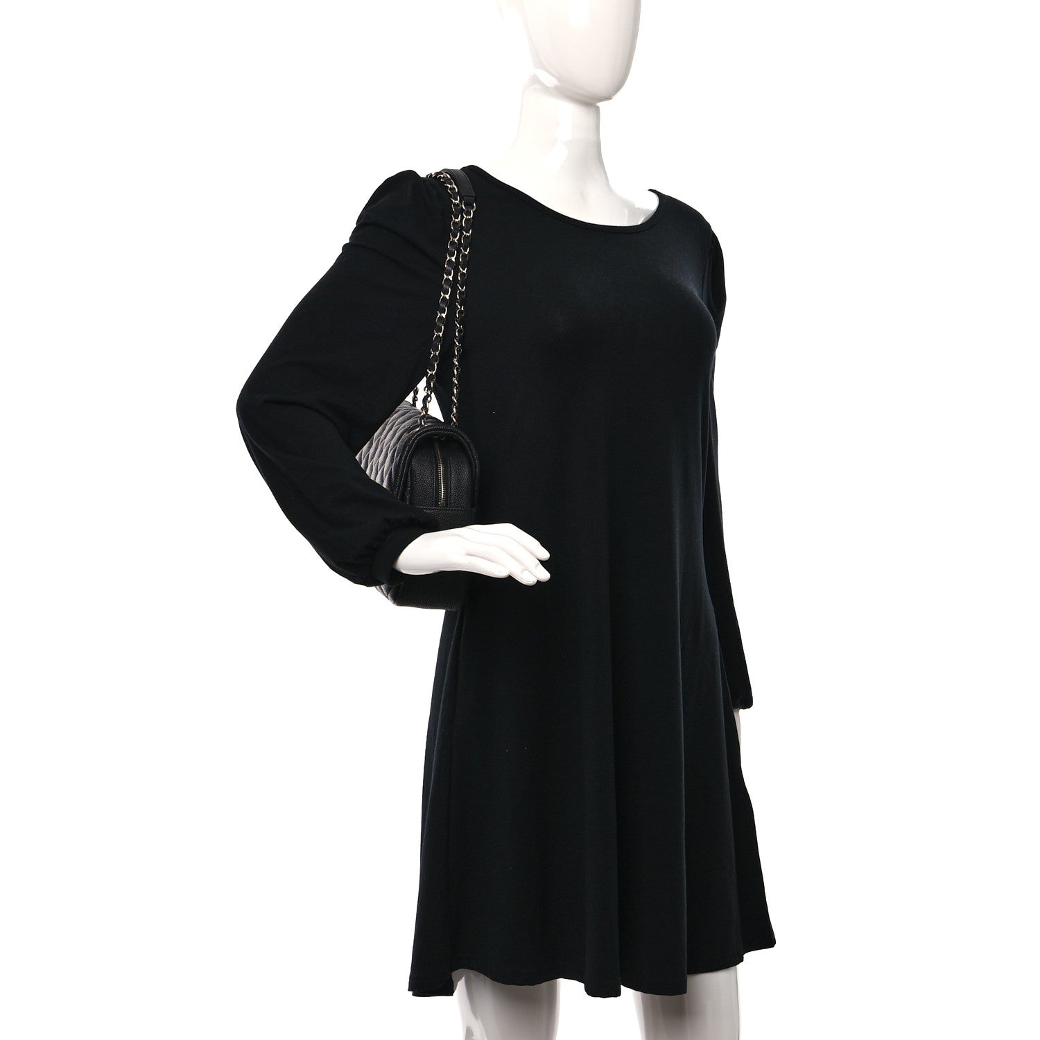 Chanel Caviar Quilted Jumbo Easy Flap Black 2 of 10