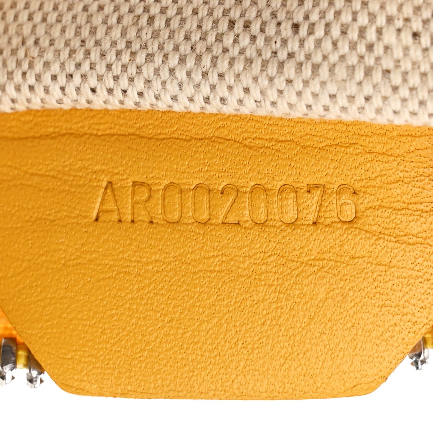 Goyardine Fidji Zip Hobo Yellow