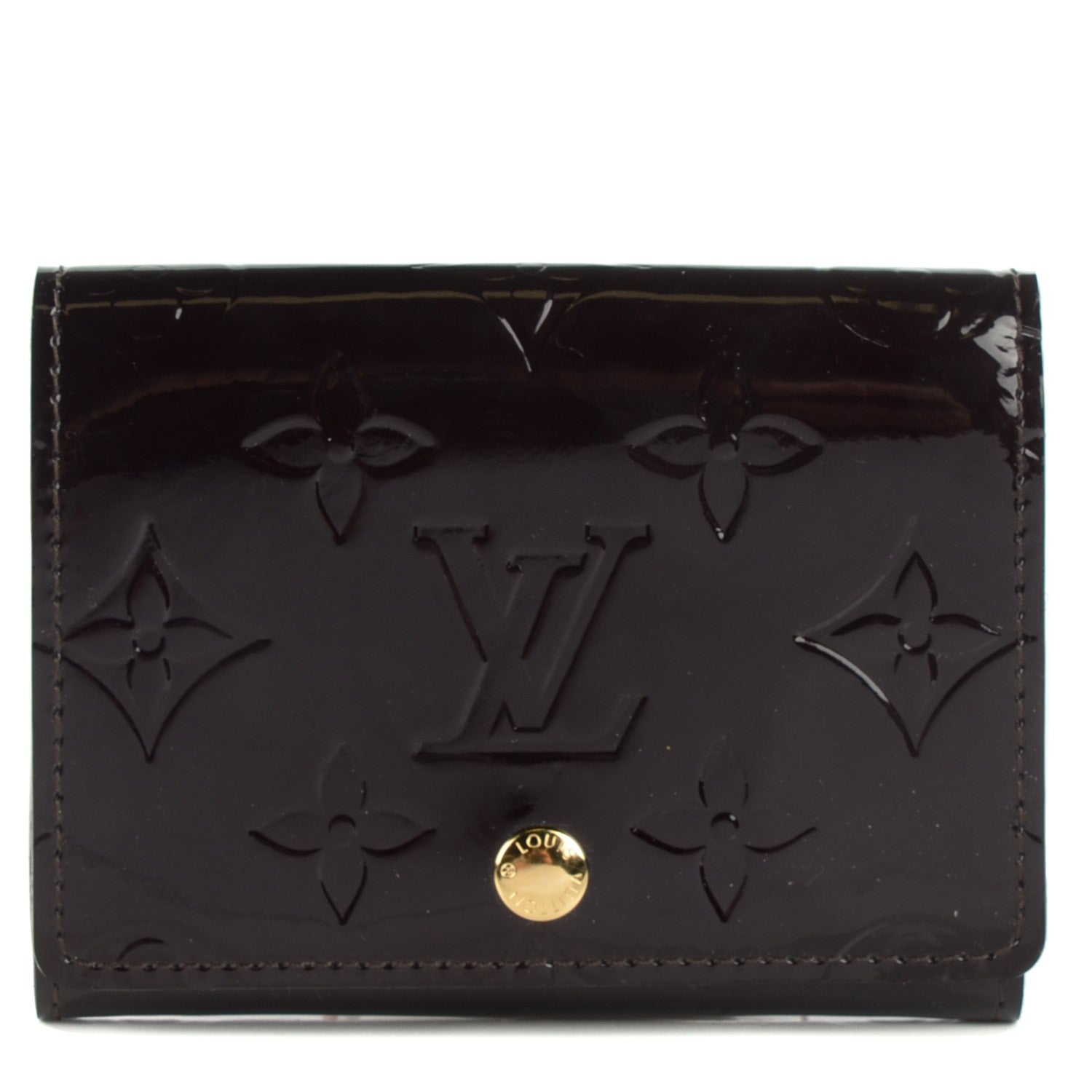 Louis Vuitton Vernis Business Card Holder Amarante 1 of 7