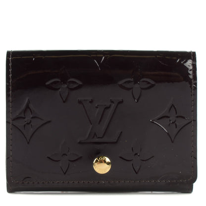 Louis Vuitton Vernis Business Card Holder Amarante 1 of 7