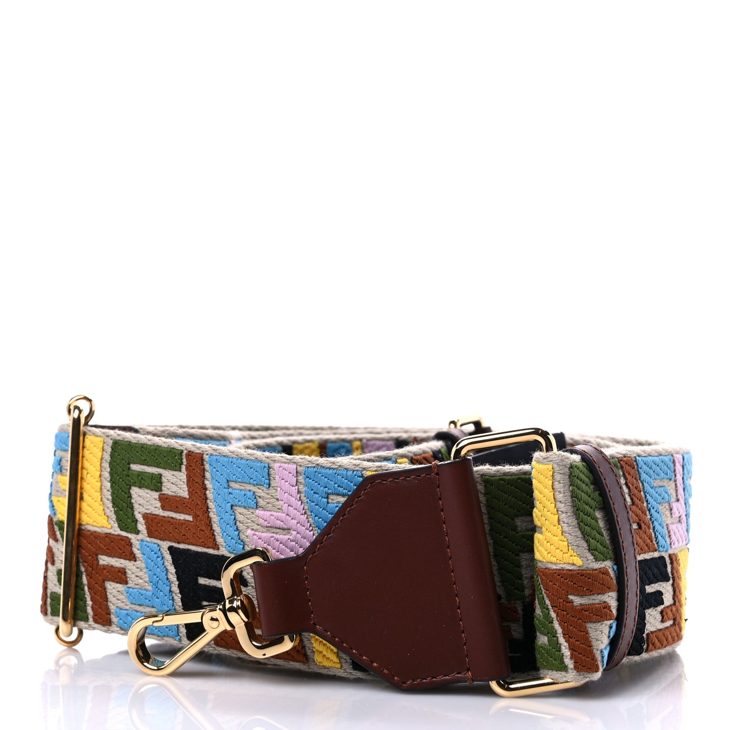X SARA COLEMAN Canvas Vitello King FF Fish Eye Strap You Multicolor