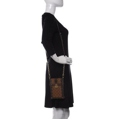 Louis Vuitton Reverse Monogram Pochette Trunk Verticale 2 of 9