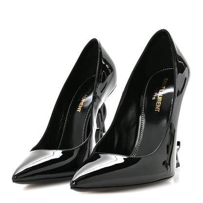 Saint Laurent Patent Opyum 110 Pumps 37.5 Black 4 of 9
