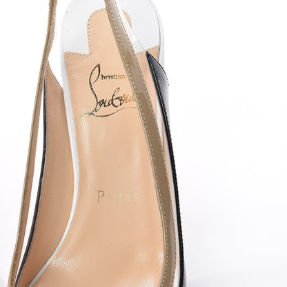 Christian Louboutin Patent PVC Paulina 85 Pumps 36 Black 7 of 9