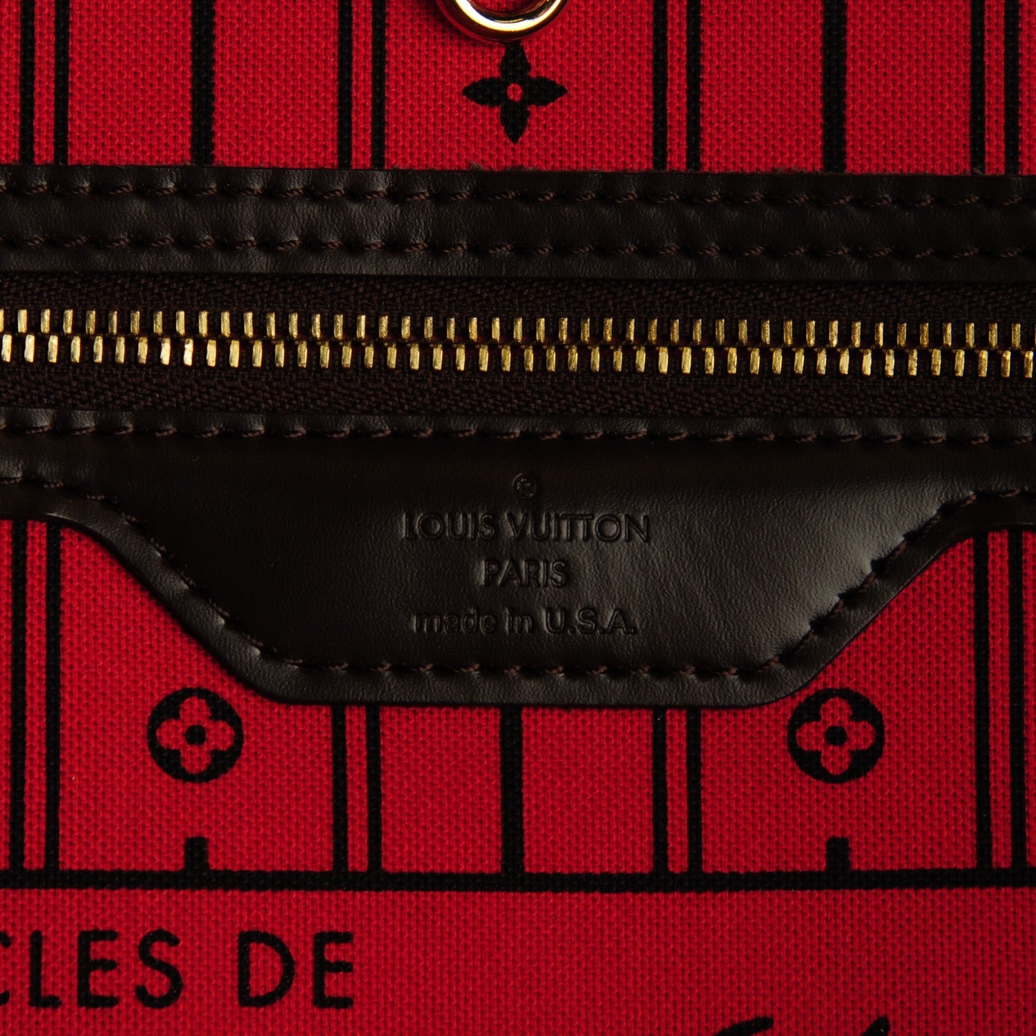 Louis Vuitton Damier Ebene Neverfull GM 5 of 7