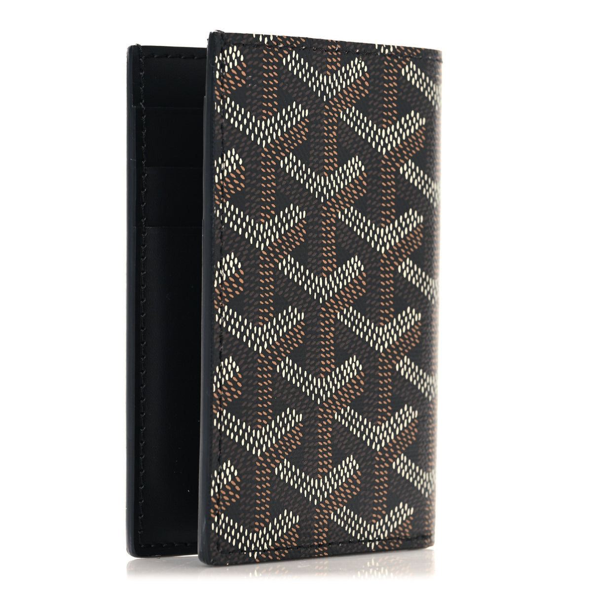 Goyard Goyardine Saint Pierre Card Holder Black 3 of 6