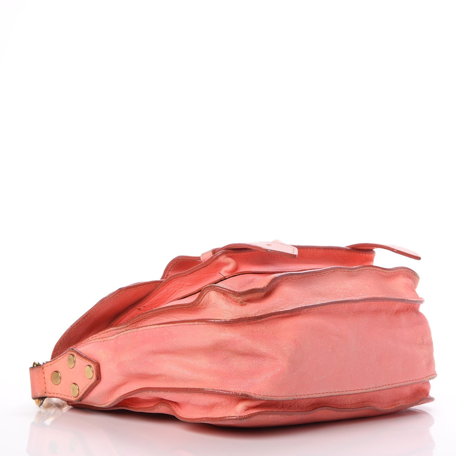 Proenza Schouler Lambskin PS1 Mini Pouch Messenger Bag Pink 4 of 9