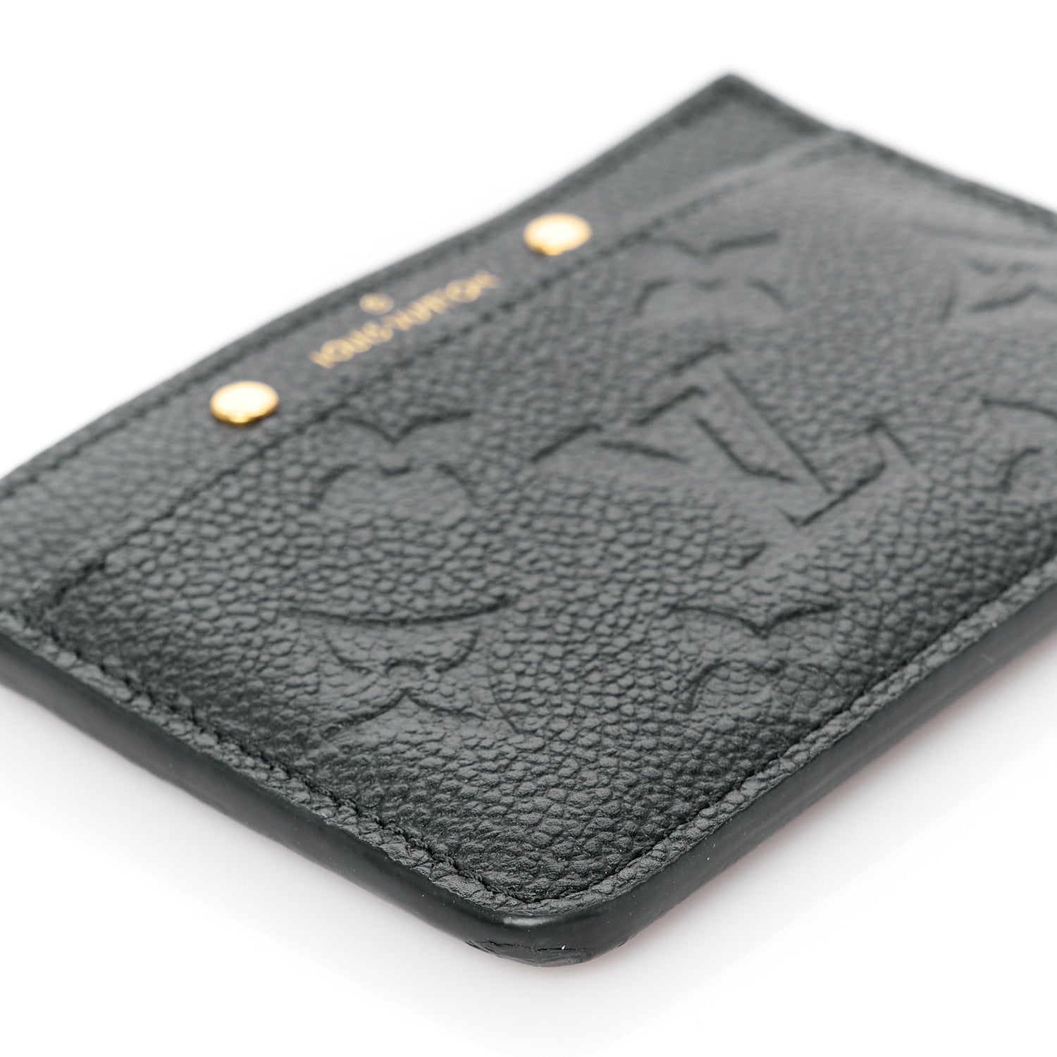 Louis Vuitton Empreinte Card Holder Black 9 of 10