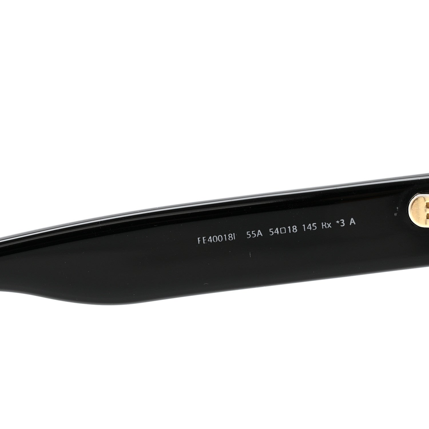Fendi Acetate Fendi Bold Sunglasses FE40018I Havana Black 6 of 7