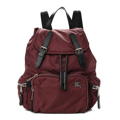 Burberry Nylon Puffer Medium Rucksack Backpack Burgundy 1 of 10