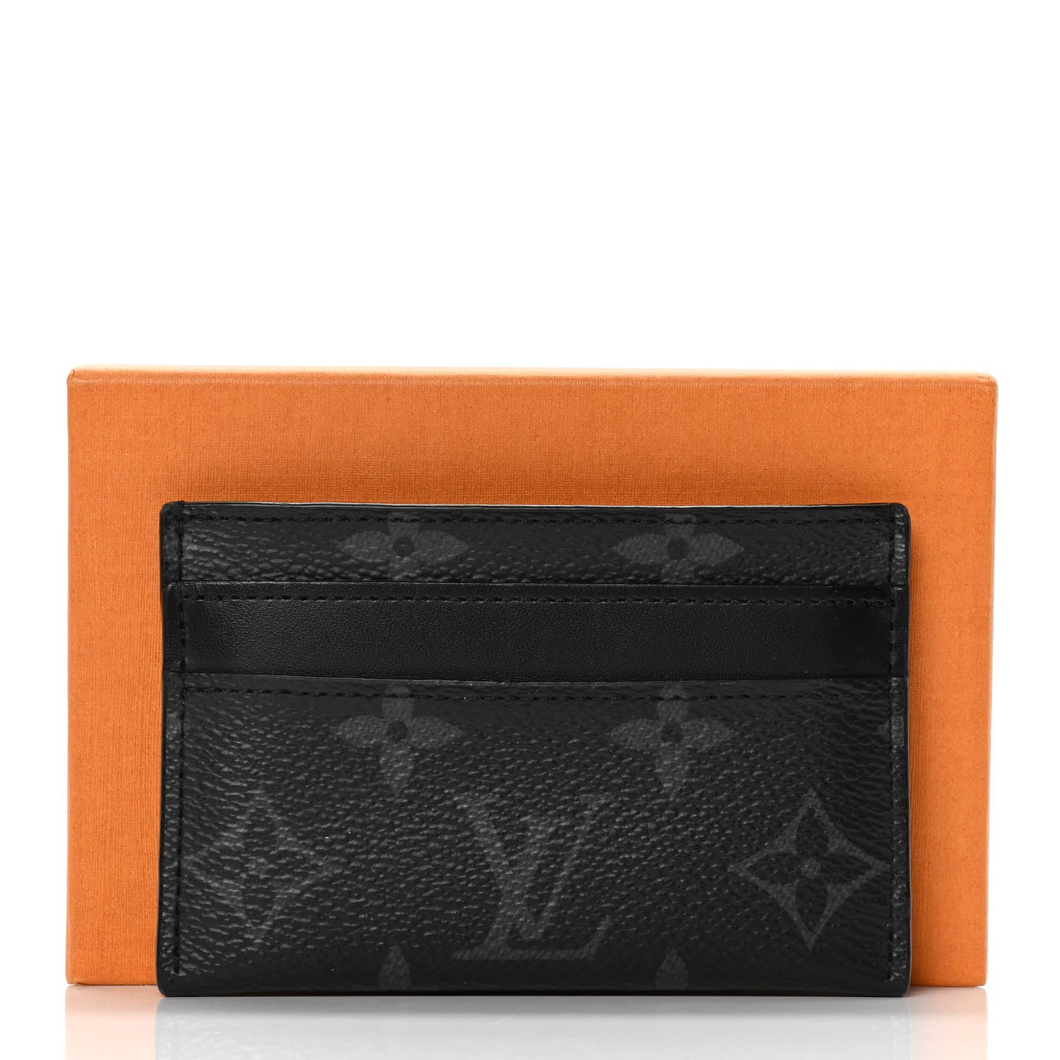 Louis Vuitton Monogram Eclipse Porte-Cartes Double Card Holder 7 of 7