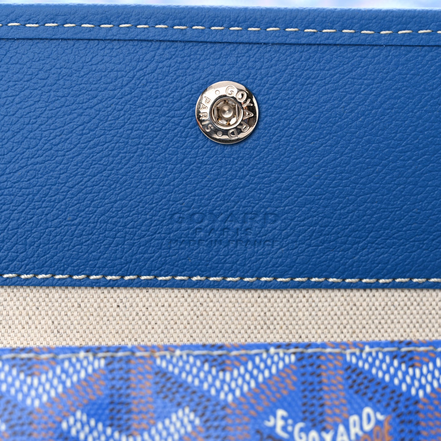 Goyardine Saint Louis PM Sky Blue