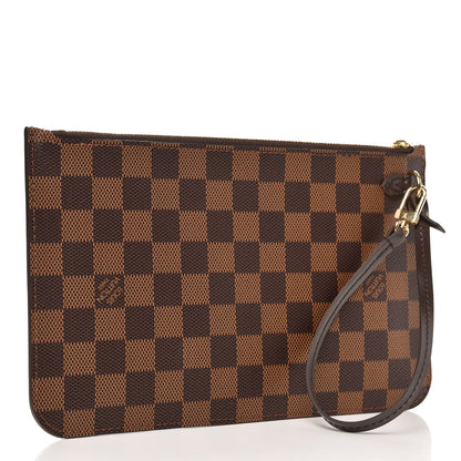 Louis Vuitton Damier Ebene Neverfull MM GM Pochette 3 of 7
