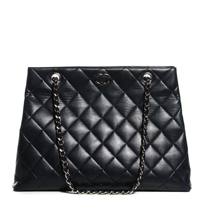 Chanel Lambskin Quilted Shoulder Bag Black 1 of 7