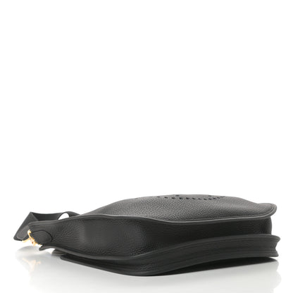 Hermes Taurillon Clemence Evelyne III PM Black 4 of 11