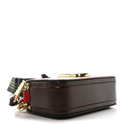 Marc Jacobs Saffiano Small Snapshot Camera Bag Red Multicolor 4 of 10