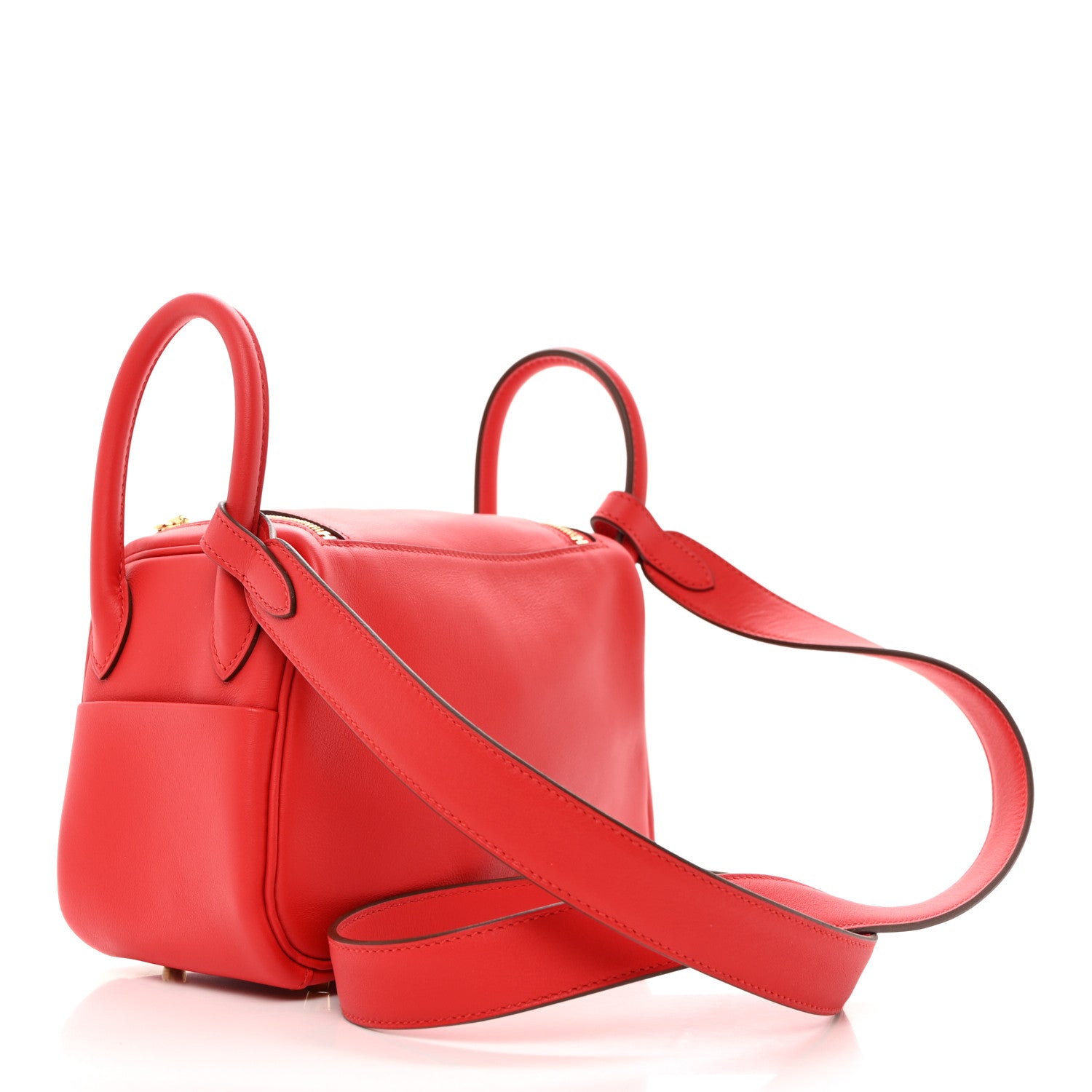 Hermes Swift Mini Lindy 20 Rouge de Coeur 2 of 10