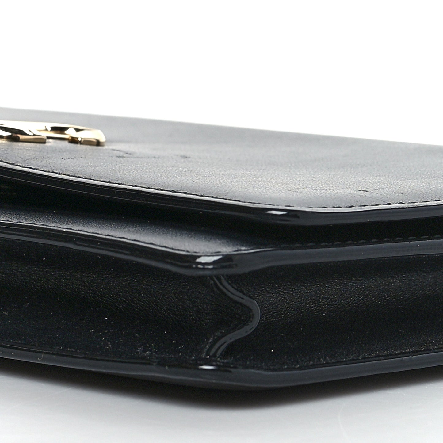 Smooth Calfskin Mini Palace Crossbody Black