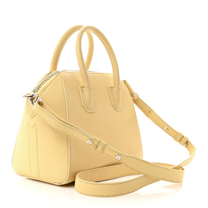 Givenchy Sugar Goatskin Mini Antigona Yellow 3 of 16