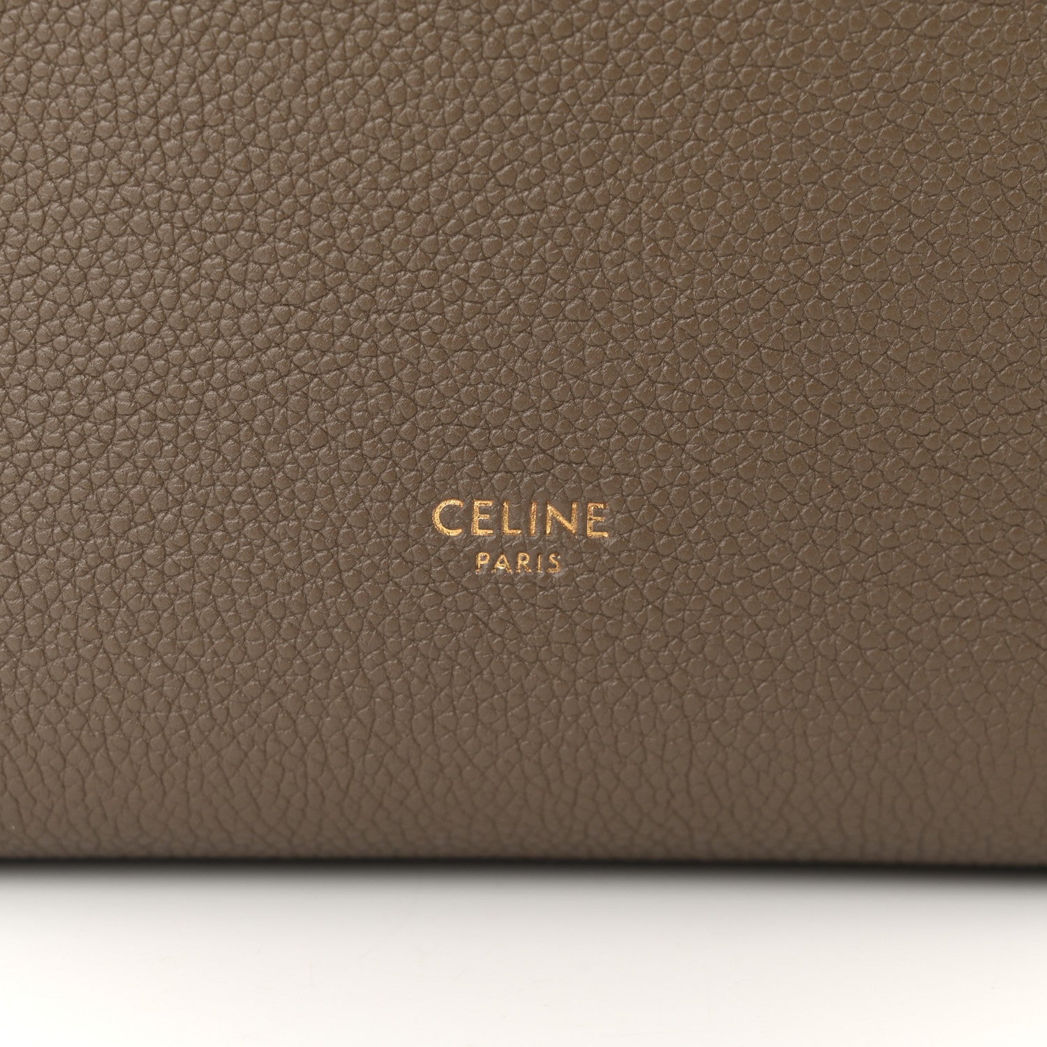 Celine Soft Grained Calfskin Small Sangle Bucket Bag Taupe 6 of 10