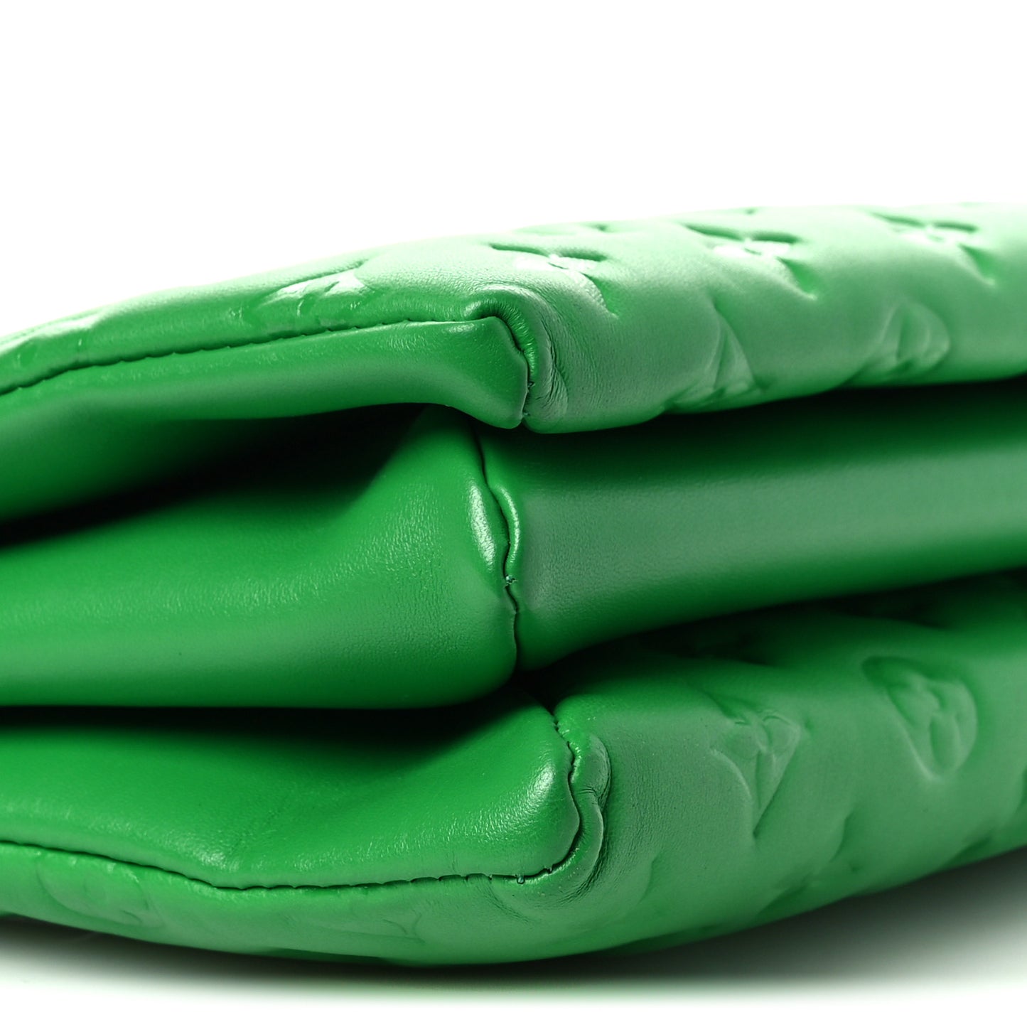 Lambskin Embossed Monogram Coussin PM LV Motion Green