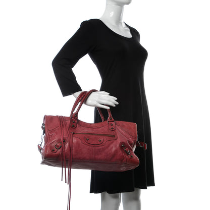 Balenciaga Agneau Classic Hardware Part Time Pourpre 2 of 14