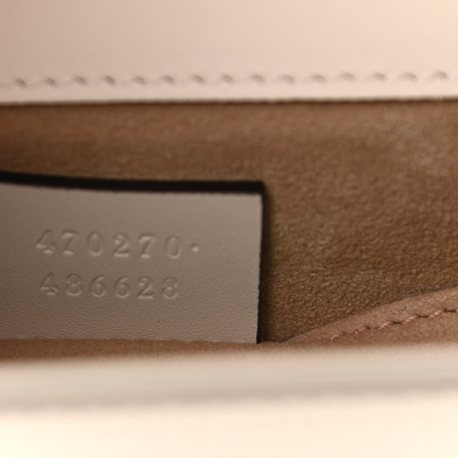 Gucci Calfskin Mini Sylvie Top Handle Bag White 7 of 11